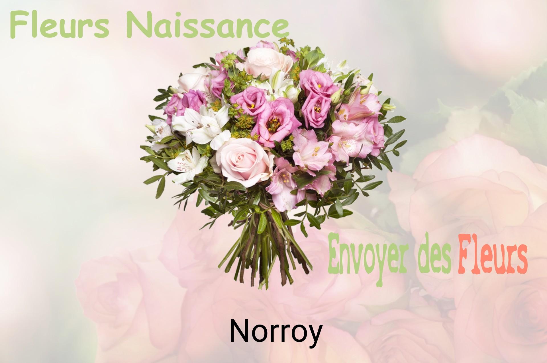 Bouquet de fleurs de naissance livré à Norroy